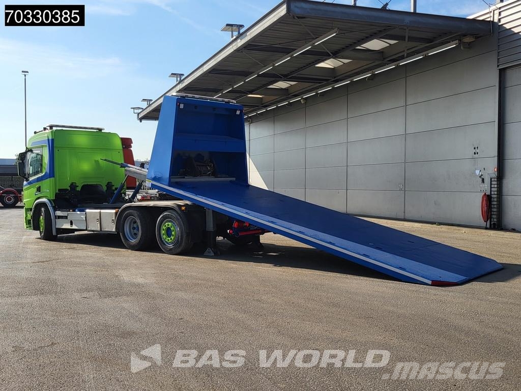 Scania P370 6X2 Recovery truck Abschleppwagen Winch Lift- Hinausautot