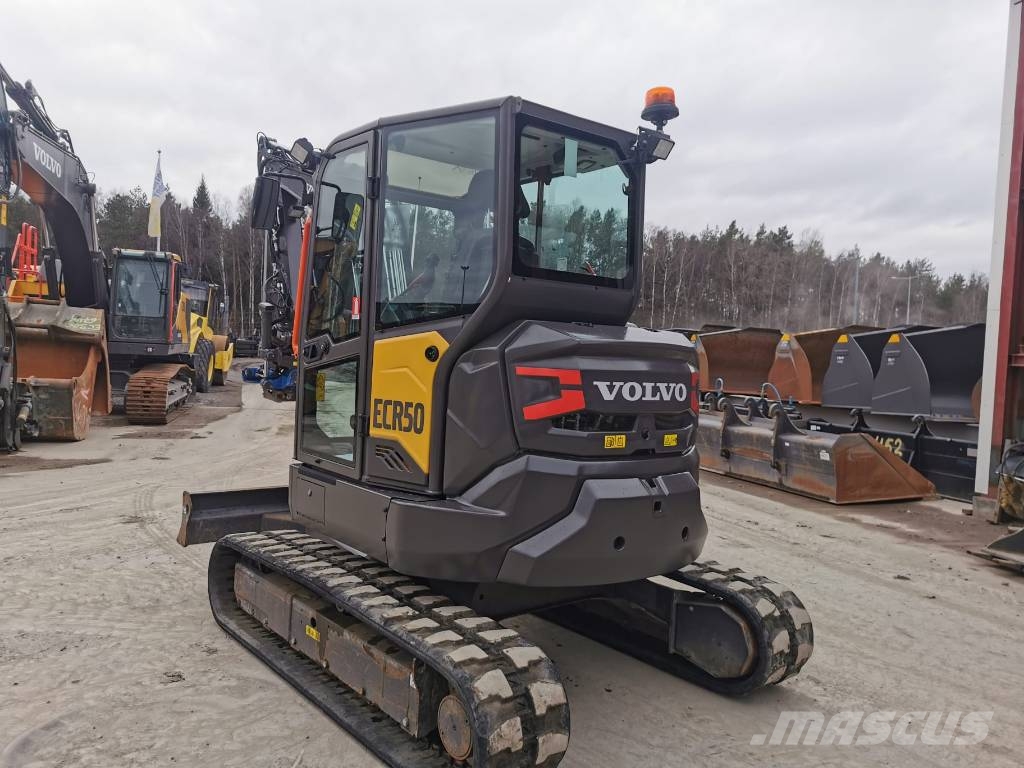 Volvo ECR 50 Mini rýpadlá < 7t