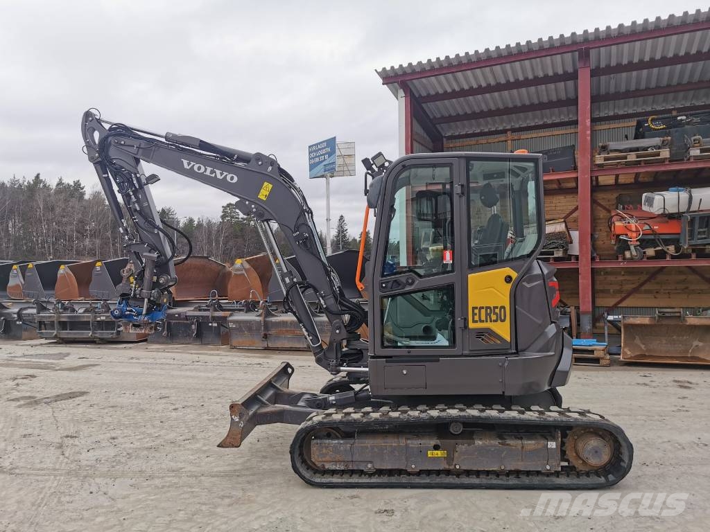 Volvo ECR 50 Mini rýpadlá < 7t