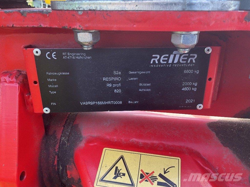 Reiter Respiro R 9 profi Zwadharken