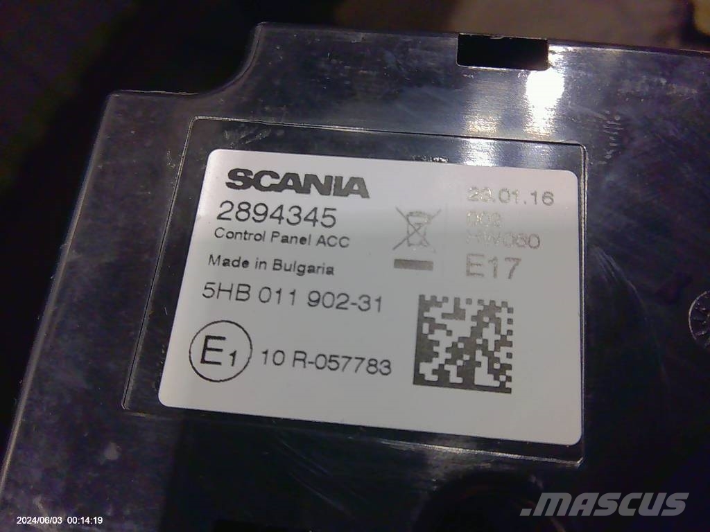 Scania R410 värmepanel, 2894345 Καμπίνες και εσωτερικό