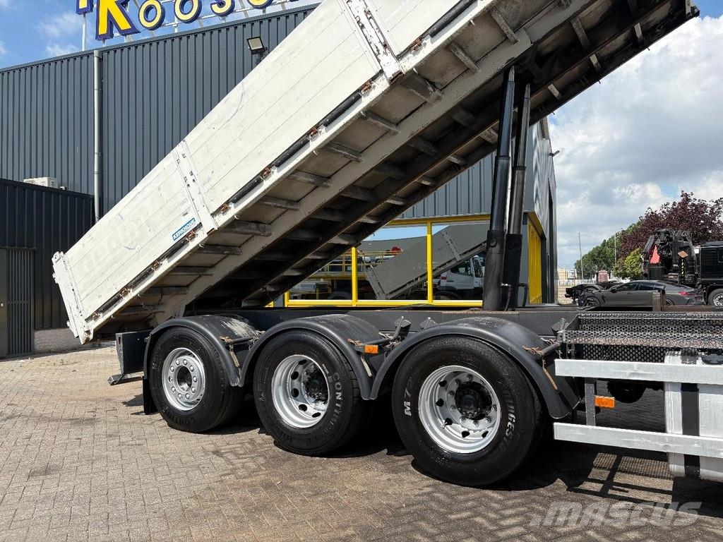Volvo FM 12.380 + HMF 2220 K5 + 8X4 STEERING + TIPPER + Kiper tovornjaki
