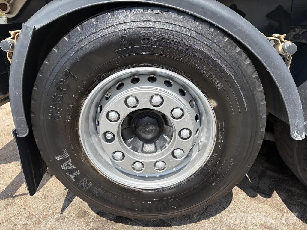Volvo FM 12.380 + HMF 2220 K5 + 8X4 STEERING + TIPPER + Kiper tovornjaki
