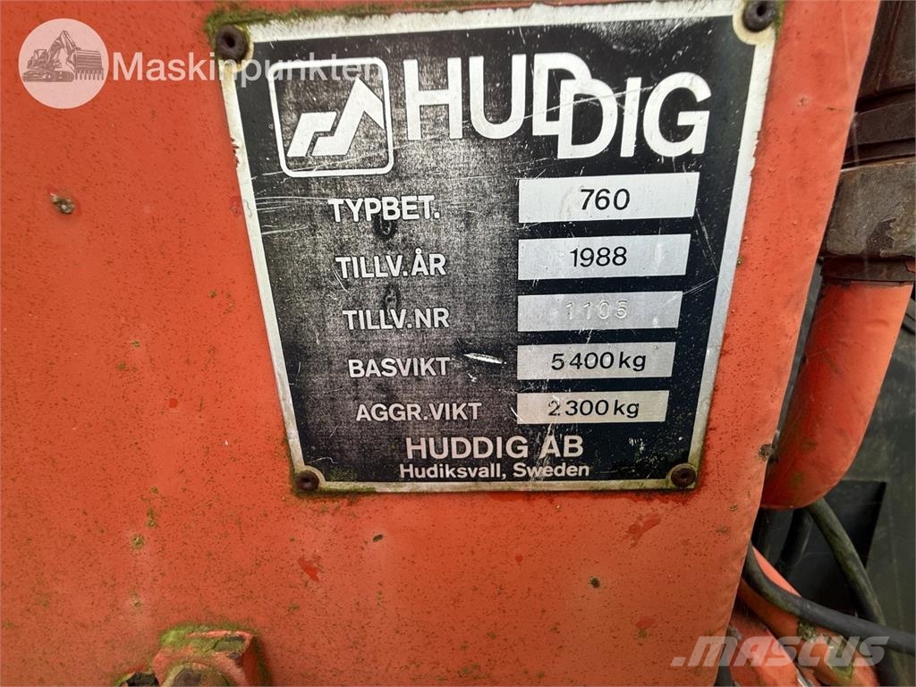 Huddig 760 Baggerlader