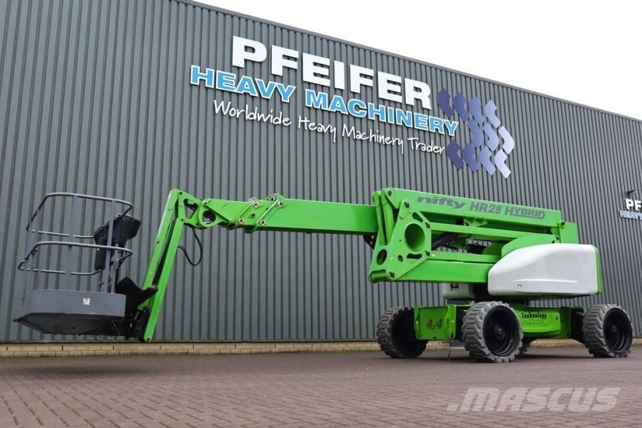 Niftylift HR28 HYBRIDE Hybrid, 4x4 Drive, 28m Working Height Leddede bomlifter