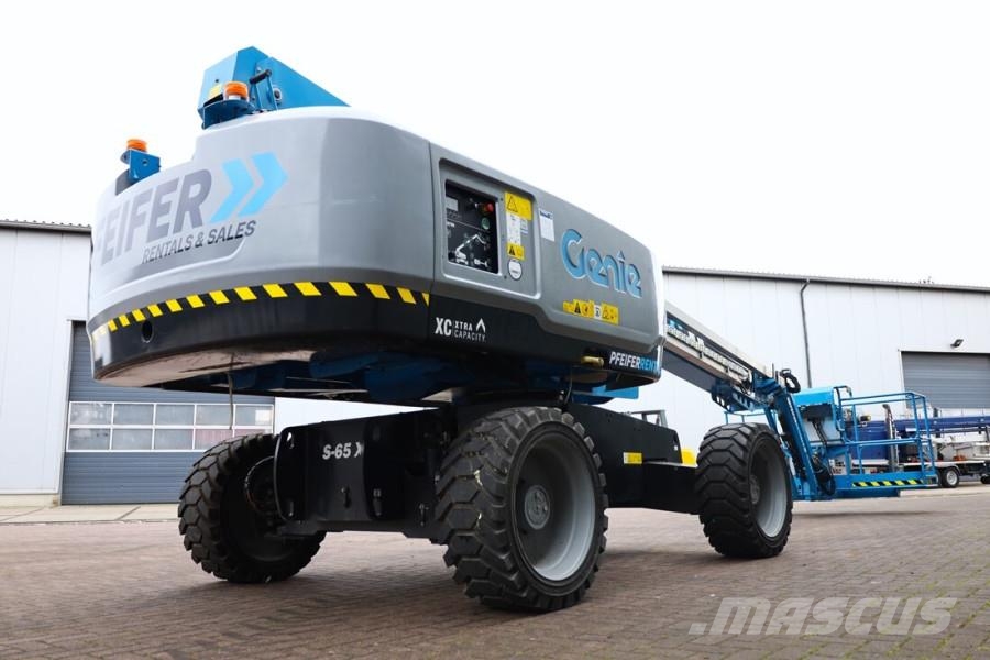 Genie S65XC Valid inspection, *Guarantee! Diesel, 4x4 Dr Teleskopik personel platformları