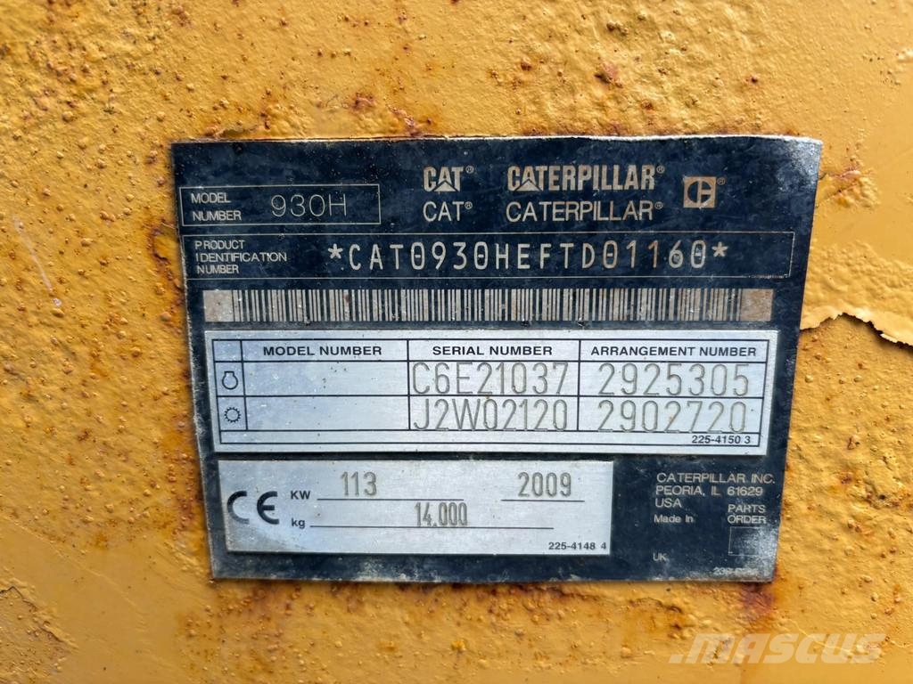 CAT 930 H AC / CENTRL LUBRICATION Utovarivači na točkove