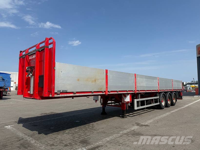 Kel-Berg 3 axle Extendable / Ausziehbarer auflieger Pritschenauflieger