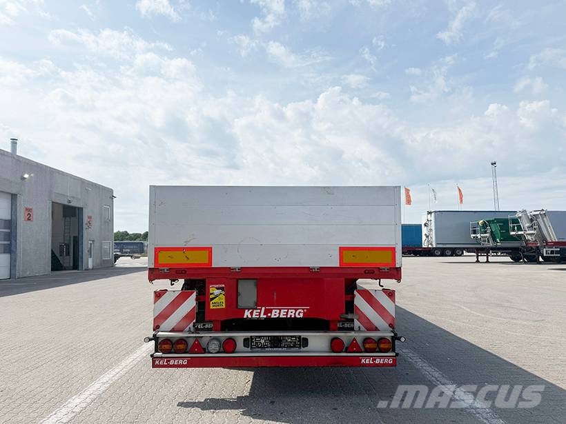Kel-Berg 3 axle Extendable / Ausziehbarer auflieger Pritschenauflieger