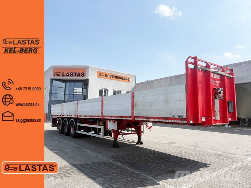 Kel-Berg 3 axle Extendable / Ausziehbarer auflieger Pritschenauflieger