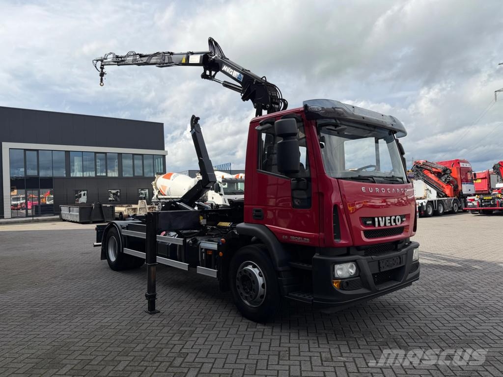 Iveco 190EL25 Haaksysteem/Kraan Euro 6 51.000 km Vrachtwagen met containersysteem