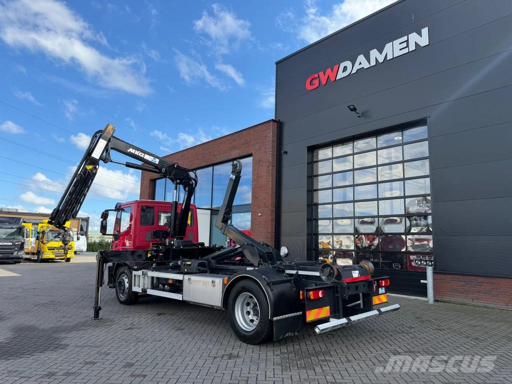 Iveco 190EL25 Haaksysteem/Kraan Euro 6 51.000 km Vrachtwagen met containersysteem