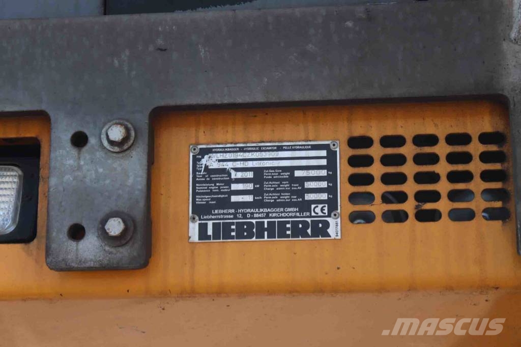 Liebherr A 944 C HD Litronic Atliekų / pramoniniai krautuvai