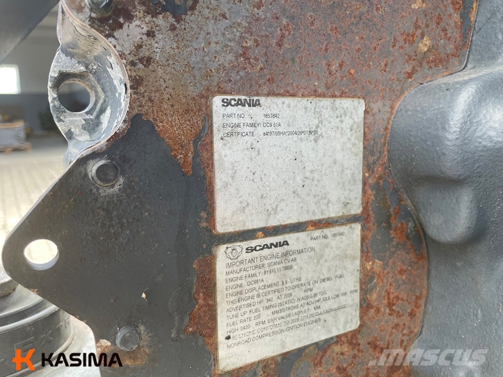Scania DC9 61A Engine Motores