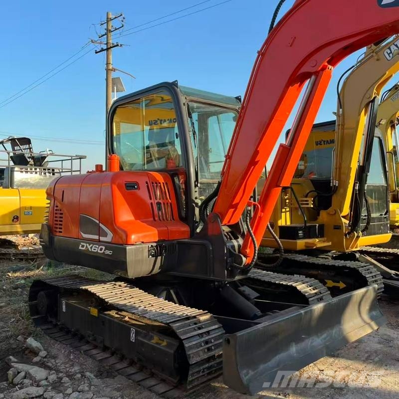 Doosan DX 60 Mini bagri <7t