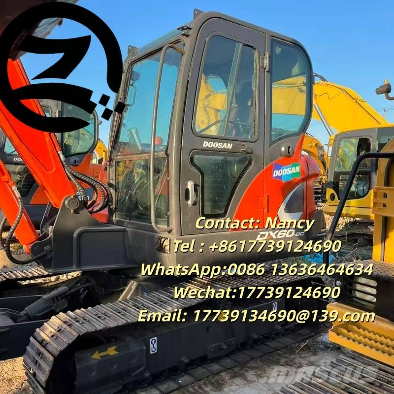 Doosan DX 60 Mini bagri <7t