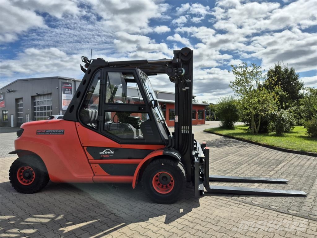 Linde H80D-03/1100 Diesel forklifts
