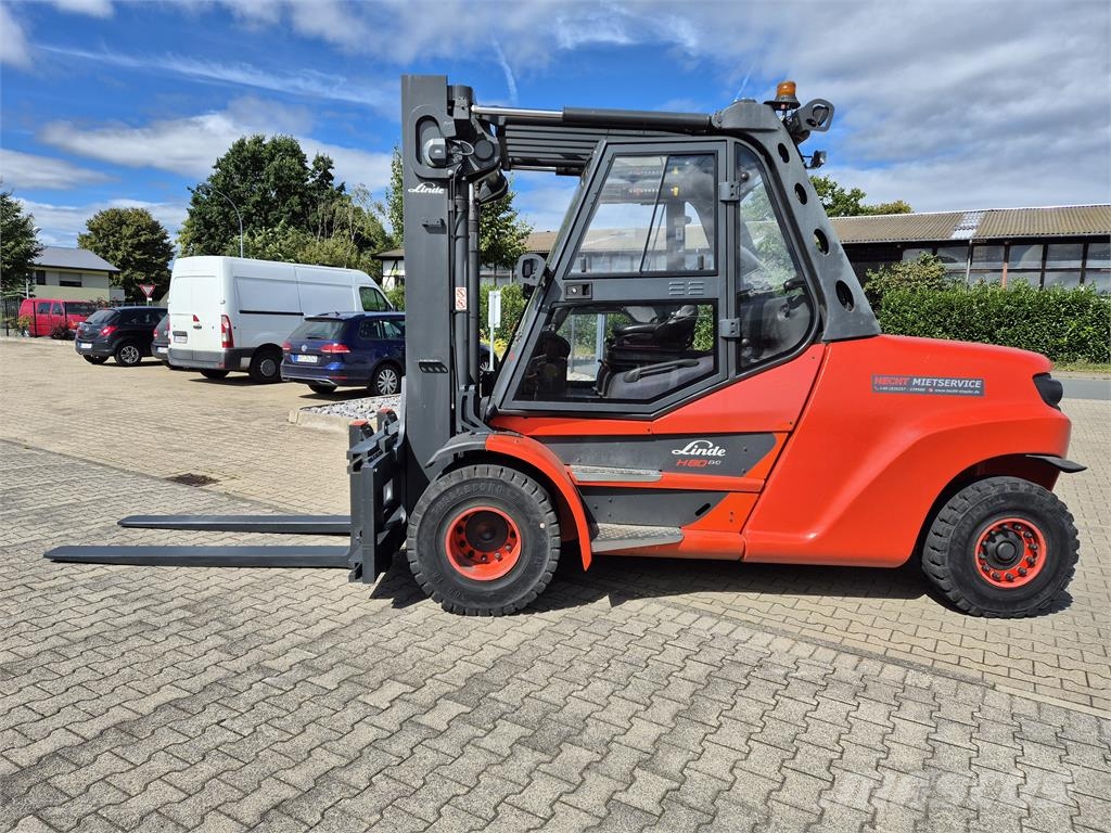 Linde H80D-03/1100 Diesel forklifts