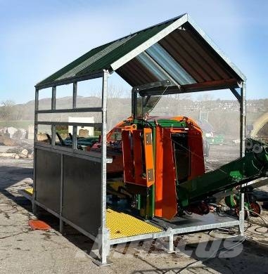 Botex Firewood Processor Shelter Partidoras, cortadoras y trituradoras de madera