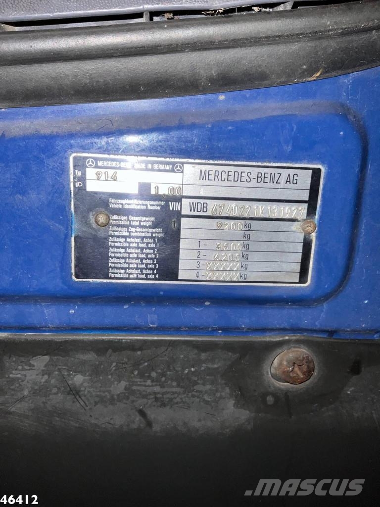 Mercedes-Benz 914 Water spray unit Kombinované/Čerpacie cisterny