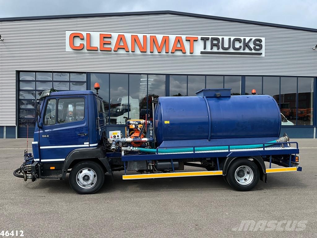 Mercedes-Benz 914 Water spray unit Camiones aspiradores/combi