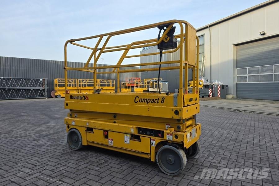 Haulotte Compact 8 Electric, 8.2m Working Height, 350kg Cap Plataformas tijera
