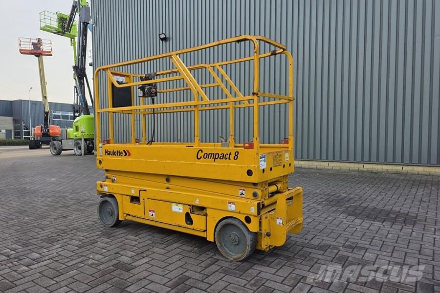 Haulotte Compact 8 Electric, 8.2m Working Height, 350kg Cap Plataformas tijera