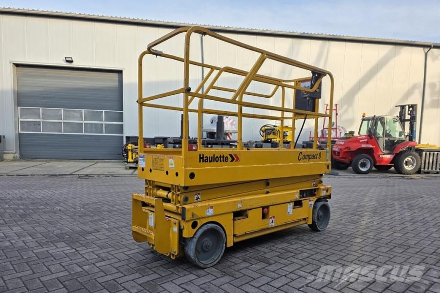Haulotte Compact 8 Electric, 8.2m Working Height, 350kg Cap Plataformas tijera