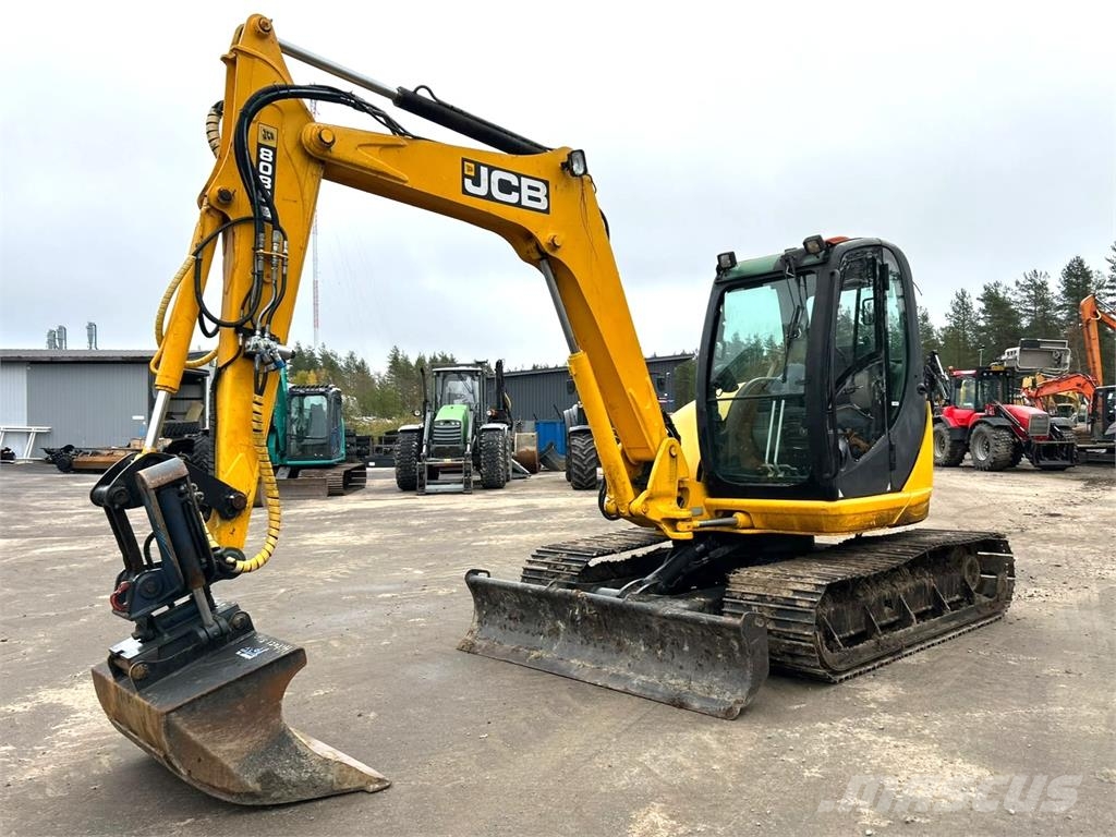 JCB 8080 KALLISTAJA, 600MM TELAT Midikaivukoneet 7t - 12t