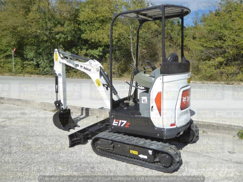 Bobcat E 17z Mini kotrók < 7t