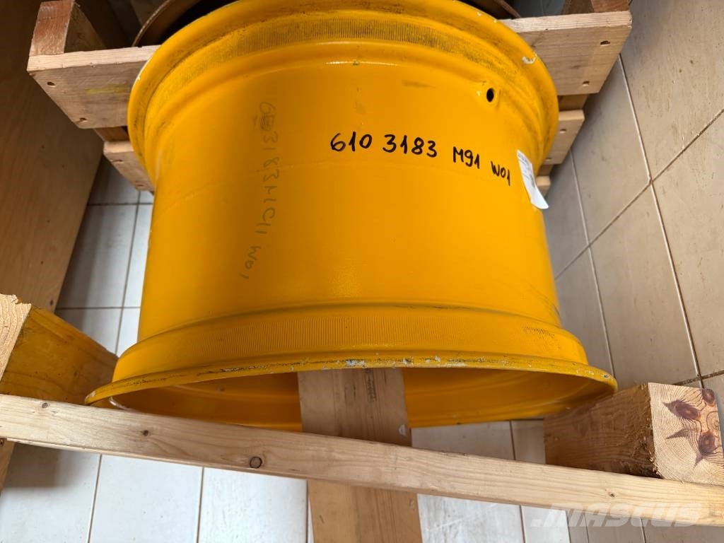 Terex 6103183m91w01 الإطارات والعجلات والحافات