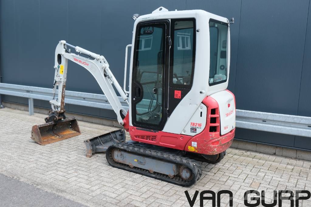 Takeuchi TB216 | 2018 Mini ekskavatori < 7 t