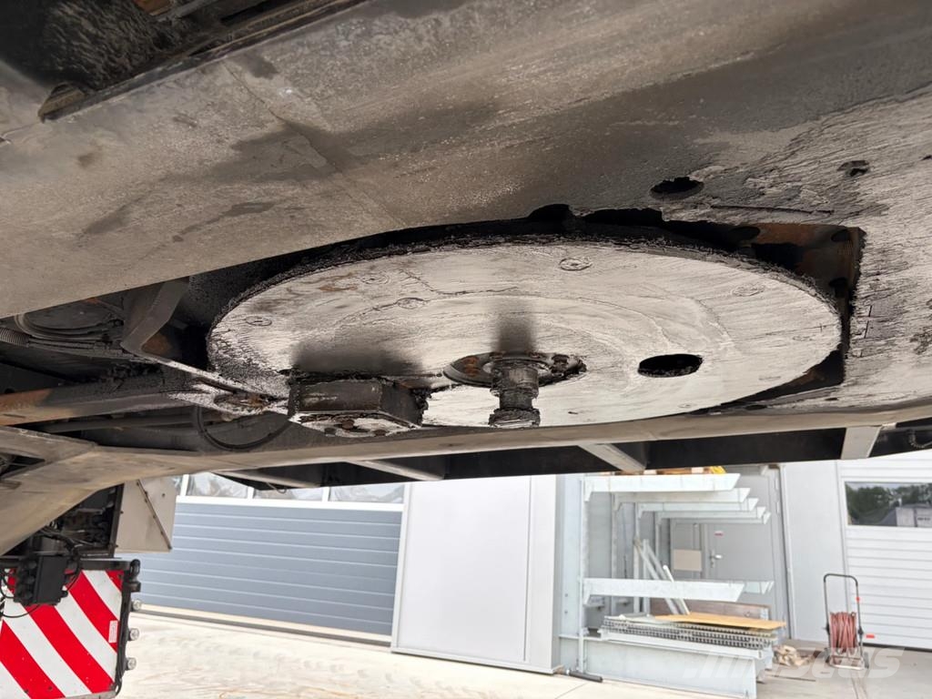  RECKER Kuipdieplader, afneembare nek, uitschuifbaa نصف مقطورة مسطحة منخفضة