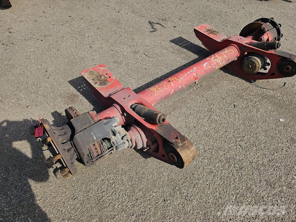 SAF TRAILER AXLE SINGLE TIRES DISC BRAKES. Nápravy