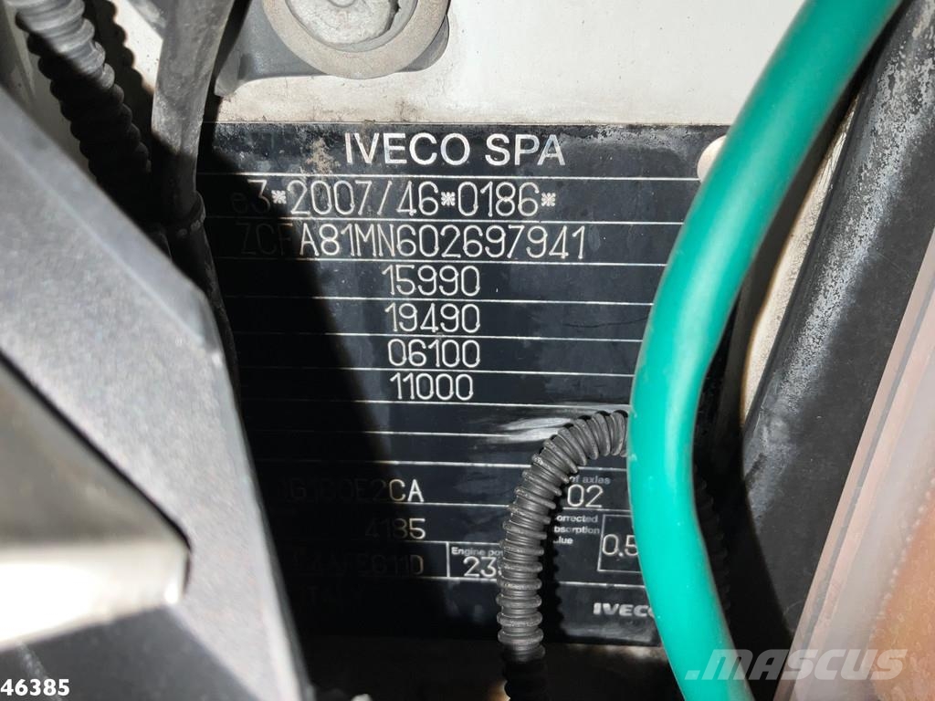 Iveco Eurocargo ML160E32 Euro 6 Falkom Abschlepp + Palfi Evakuators ar manipulatoru