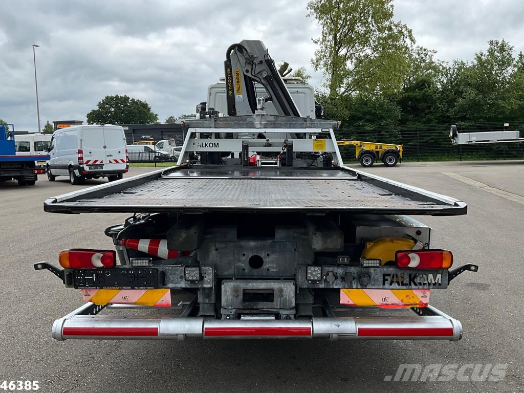 Iveco Eurocargo ML160E32 Euro 6 Falkom Abschlepp + Palfi Evakuators ar manipulatoru