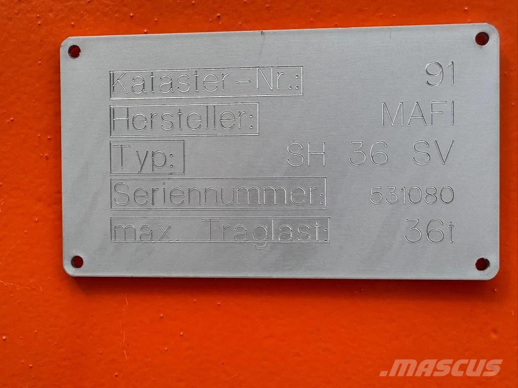 Mafi SH 36 SV SH 36 SV Tracteur de manœuvre