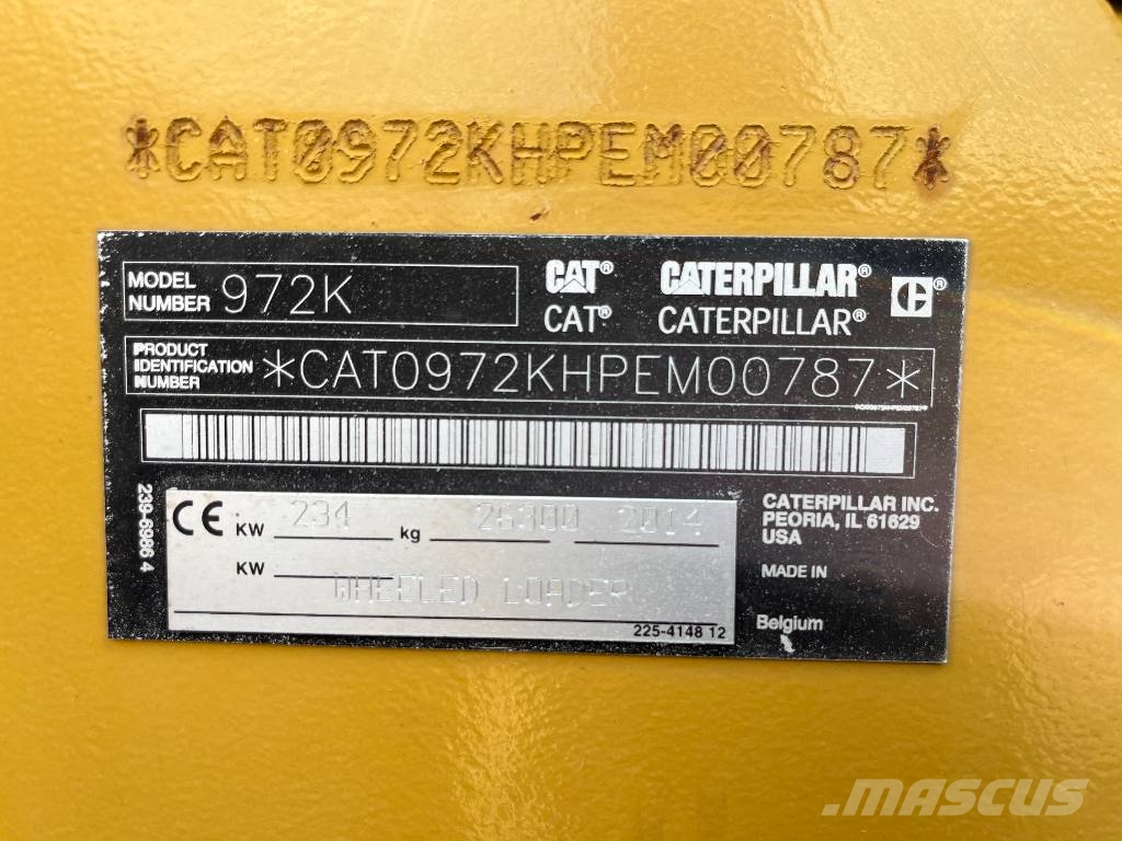CAT 972 K Φορτωτές με λάστιχα (Τροχοφόροι)