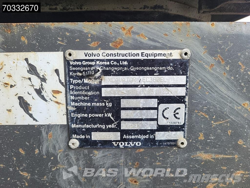 Volvo EC380 E L Rupsgraafmachines