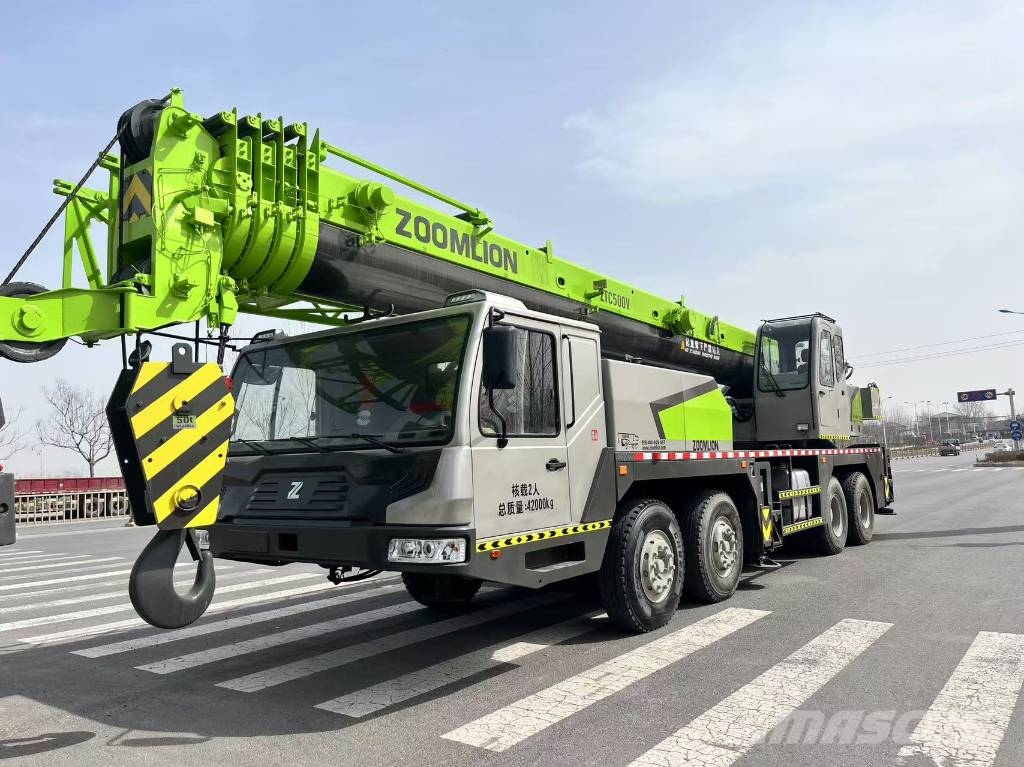 Zoomlion ZTC500V 全地面起重机︳移动式起重机
