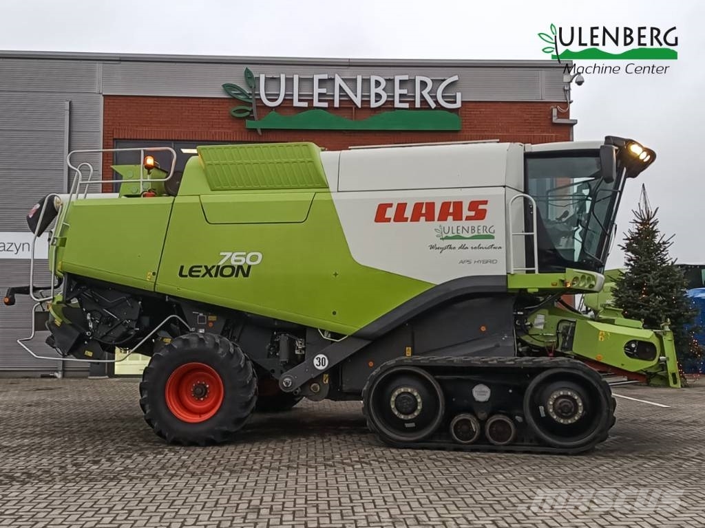 CLAAS Lexion 760 TerraTrac Combine harvesters