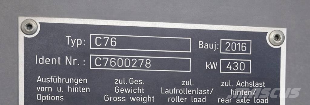 CLAAS Lexion 770 TerraTrac Kombinované zberacie stroje