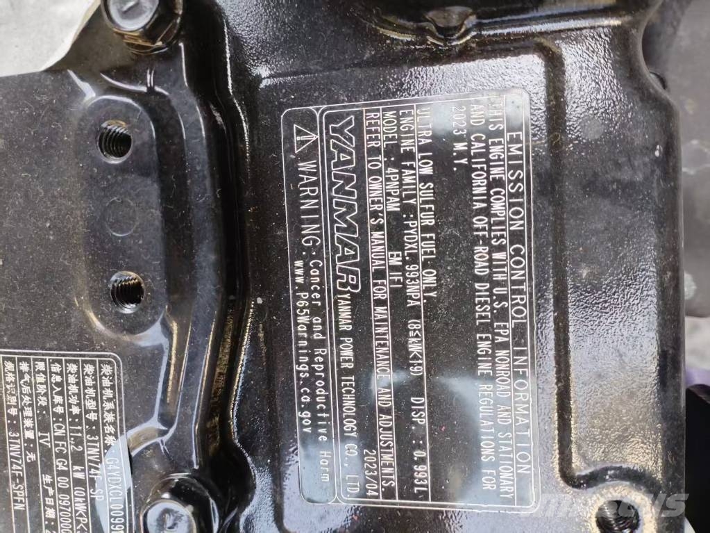 Yanmar 3TNV74 Engine Κινητήρες