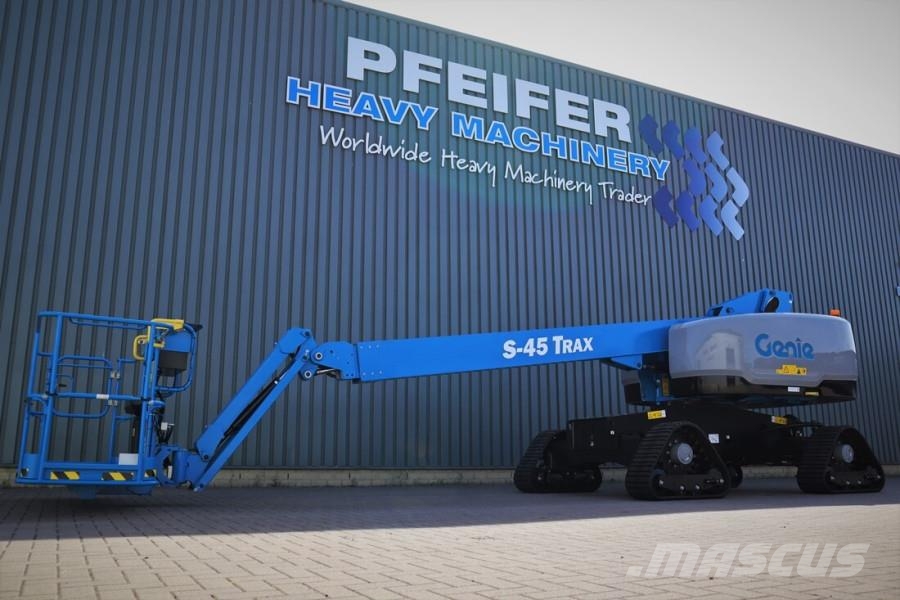 Genie S45XC Trax Valid inspection, *Guarantee! Diesel, 4 Ανυψωτήρες με τηλεσκοπικό βραχίονα