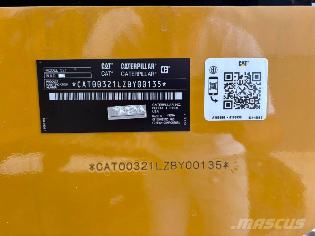 CAT 321 (New / Non CE + EPA) Escavadeiras de esteiras