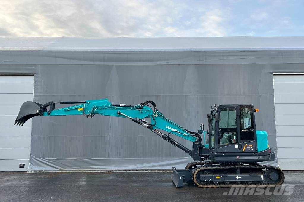 Sunward SWE 90 UF-2PB Grävmaskin med knäckbom 9-ton Μίνι εκσκαφείς 7t - 12t
