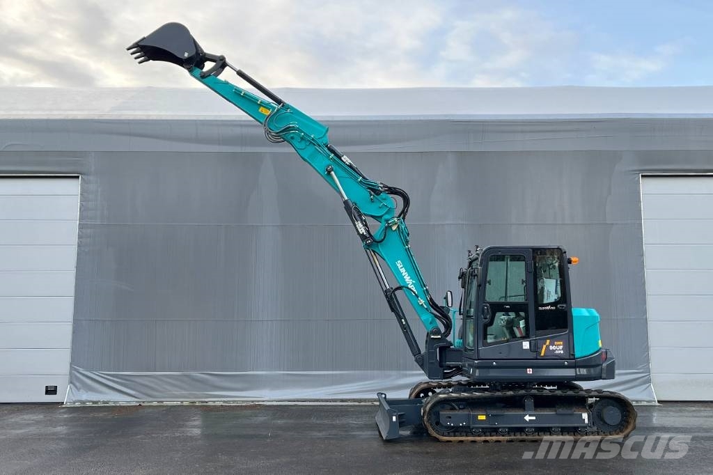 Sunward SWE 90 UF-2PB Grävmaskin med knäckbom 9-ton Μίνι εκσκαφείς 7t - 12t