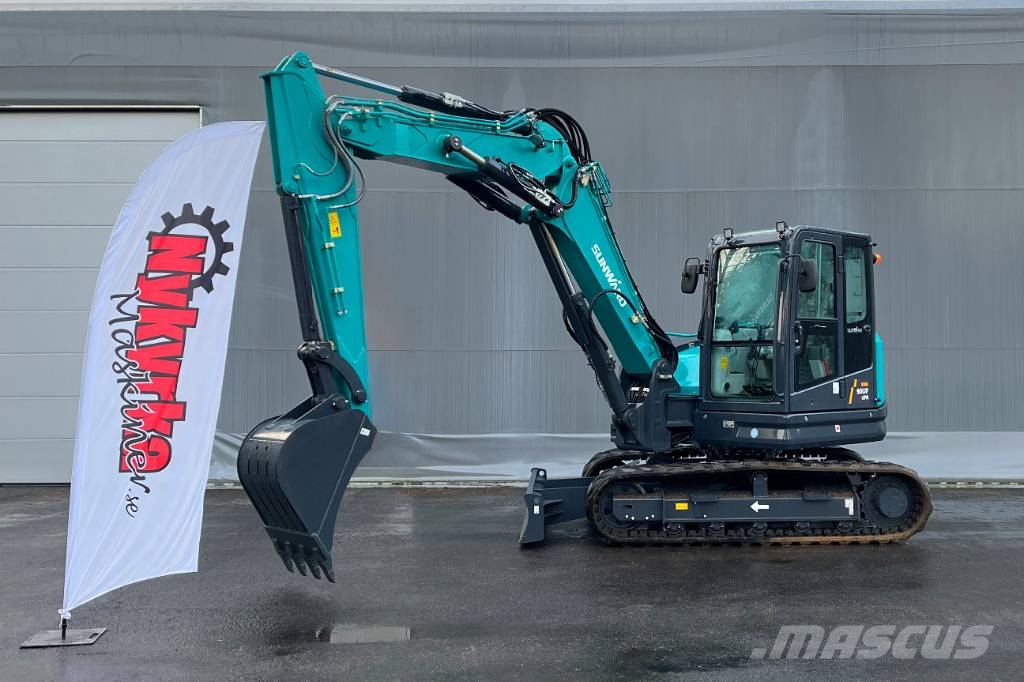 Sunward SWE 90 UF-2PB Grävmaskin med knäckbom 9-ton Μίνι εκσκαφείς 7t - 12t