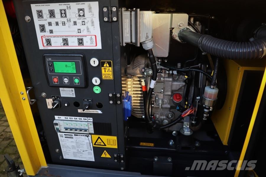 Atlas Copco HiLight H5+ SV2 Valid inspection, Max Boom Height Torres de iluminación