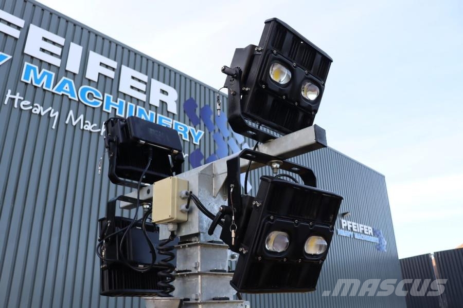 Atlas Copco HiLight H5+ SV2 Valid inspection, Max Boom Height Torres de iluminación